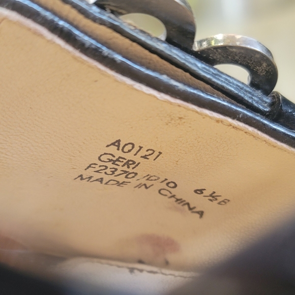 Coach Geri Signature Patent Leather Platform Wedges - Picture 7 of 7